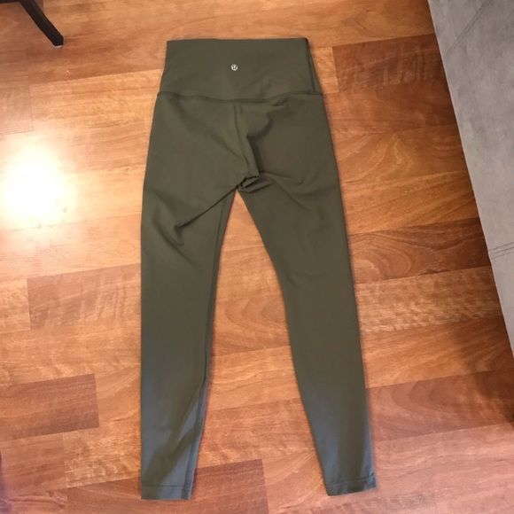 lululemon athletica Pants - Lululemon Wunder Under High Rise Legging in Green